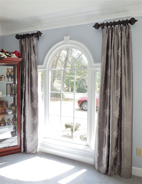 Short Curtain Rods For Long Windows - windowcurtain