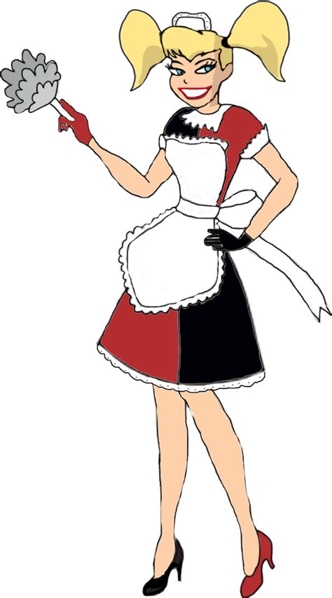 Harley Quinn as a French maid by HomerSimpson1983 on DeviantArt