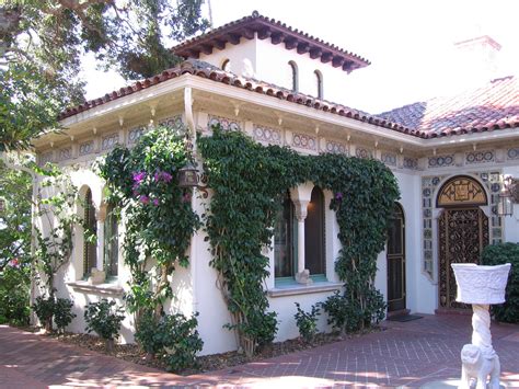 San Simeon, CA - Hearst Castle, guest house 2005 San Simeon, Hearst ...