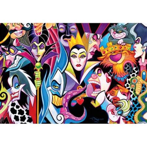 Ceaco® Disney Villains Jigsaw Puzzle | Disney villains, Disney villians, Disney