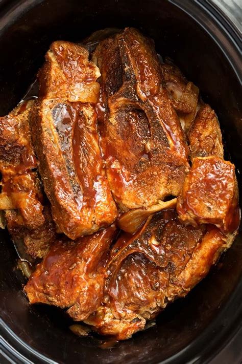 Slow Cooker Country Style Ribs - Simply Happy Foodie