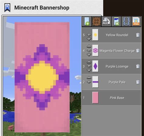 Flower painting | Minecraft banner designs, Minecraft banner patterns, Minecraft banners