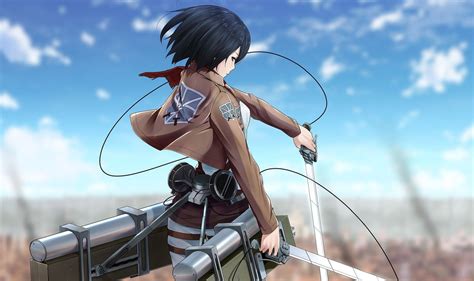 Mikasa Ackerman Background - Attack On Titan Mikasa Wallpaper 4k (#473458) - HD Wallpaper ...