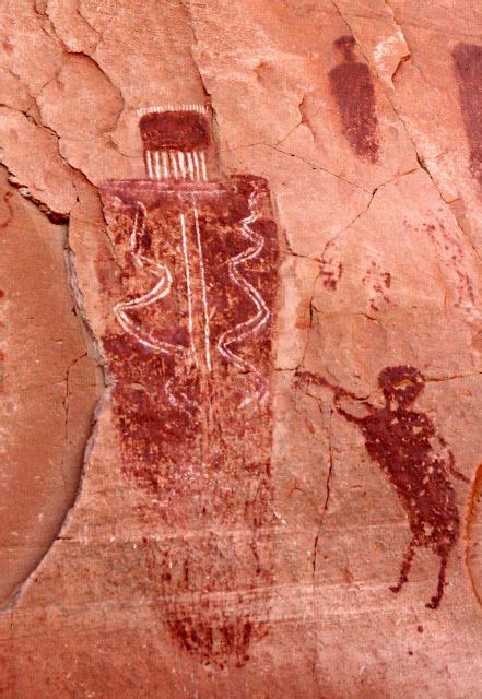 Utah Pictographs, Petroglyphs and Rock Art: Horseshoe Canyon | Petroglyphs art, Petroglyphs ...