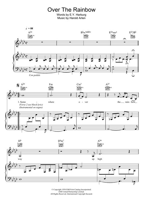 Eva Cassidy - Over The Rainbow at Stanton's Sheet Music