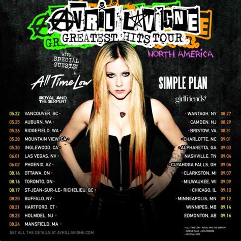 Avril Lavigne Tour 2024 Tickets Las Vegas - Tim Lezlie