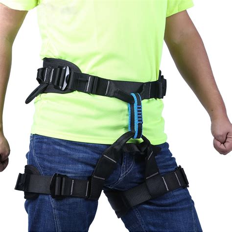 Rock Climbing Half Body Adjustable Safety Harness – 10 Peaks Altitude