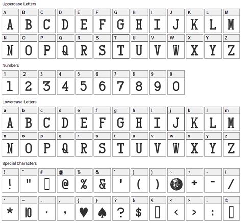 Card Characters Font Download - Fonts4Free