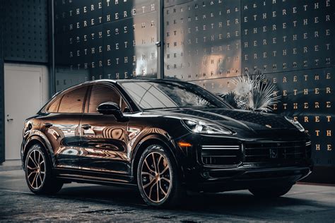 2021 Porsche Cayenne Turbo Coupe in Jet Black Metallic - Prestige ...