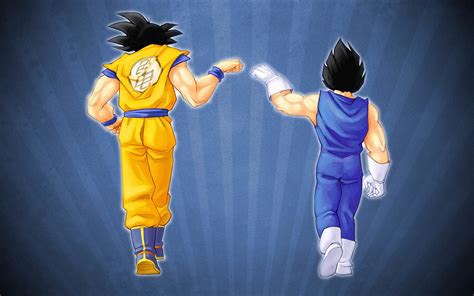 Son Goku and Vegeta illustration, Dragon Ball, Son Goku, Vegeta, anime HD wallpaper | Wallpaper ...