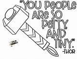MJOLNIR Printable Coloring Page Inspired By Thors Hammer  Nation sketch template