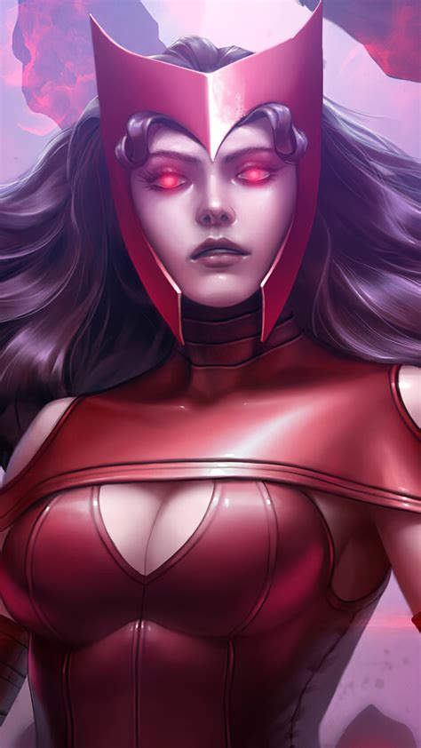 1440x2560 Scarlet Witch In Future Fight Samsung Galaxy S6,S7 ,Google Pixel XL ,Nexus 6,6P ,LG G5 ...