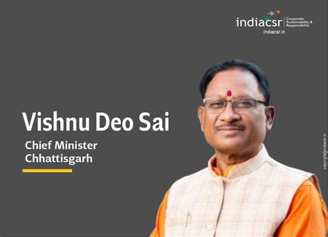 Biography of Vishnu Deo Sai: Chief Minister of Chhattisgarh