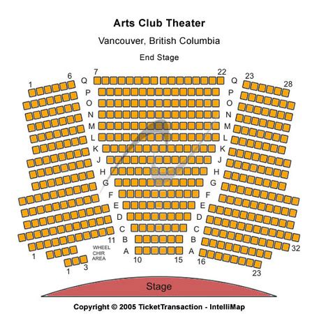 Stanley Theatre Seating Chart