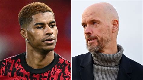 Erik ten Hag has clearly lost patience with Marcus Rashford... Belfast ...