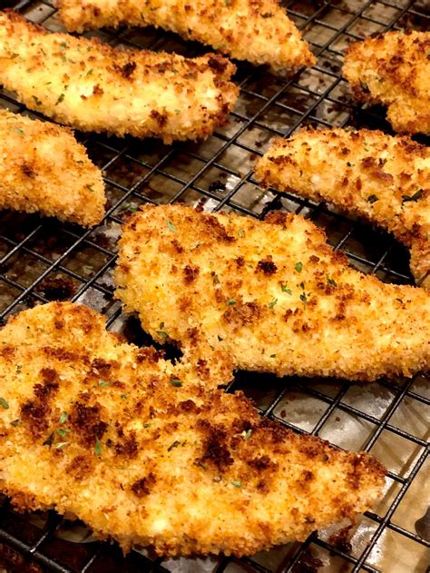 Spicy Baked Chicken Strips - The Menu Maid