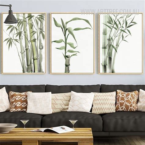 Green Bamboo Plant - arttree.com.au