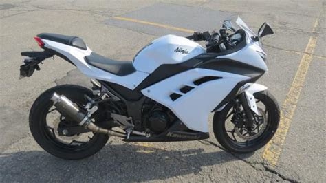 2013 Kawasaki Ninja 300 - White for sale on 2040motos