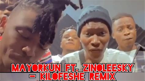 Zinoleesky Ft. Mayorkun - Kilofeshe Remix (Official Video) - YouTube