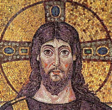 Mosaic of Jesus | Jesus images, Byzantine mosaic, Early christian