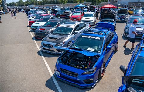 Anderson Design & Fabrication All-Subaru Car Show - Big Northwest