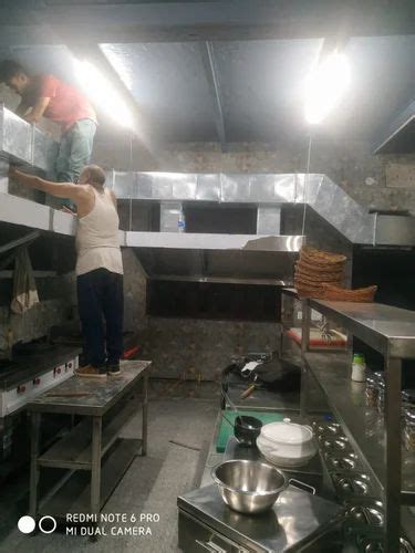 Industrial Kitchen Exhaust Hood Installation at Rs 5000/feet | Kitchen Exhaust Hood in New Delhi ...