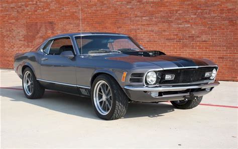 Gray 1970 Mach 1 Ford Mustang Fastback - MustangAttitude.com Photo Detail