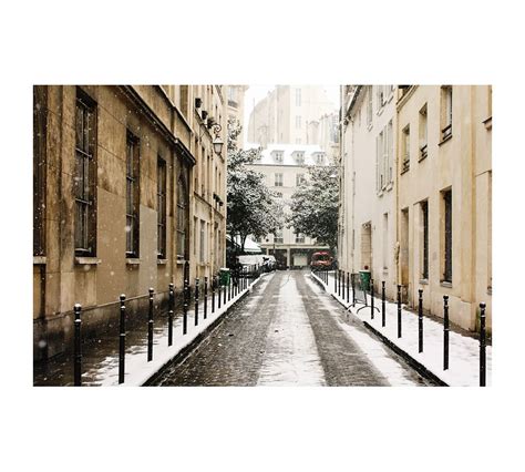 Snow Covered Streets in Paris Framed Prints by Rebecca Plotnick ...