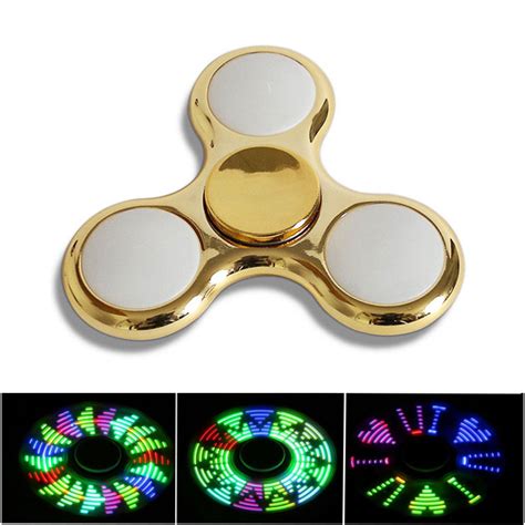 Led Fidget Spinner - 23 Pattern Design - Golden - Planet X | Online Toy Store for Kids & Teens ...