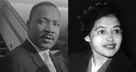 Rosa Parks And Martin Luther King