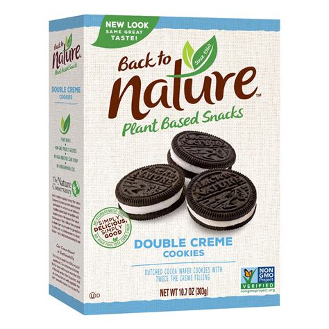 Back To Nature Double Classic Creme Cookies 10.7 Oz | Nassau Candy