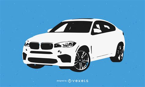 BMW X6 - Vector download