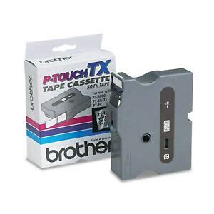 Brother P-Touch TX Tape Cartridge for PT-8000, PT-PC, PT-30/35, 1w ...