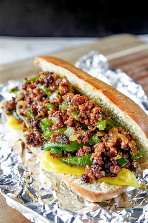 Easy Vegan Philly Cheesesteak - Wow, It's Veggie?!