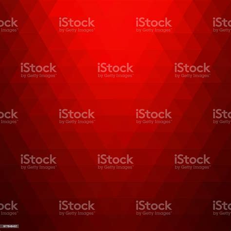 Red Geometric Vector Background Stock Illustration - Download Image Now ...