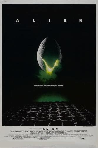 Amazon.com: Alien Movie Poster 11x17 Master Print: Posters & Prints