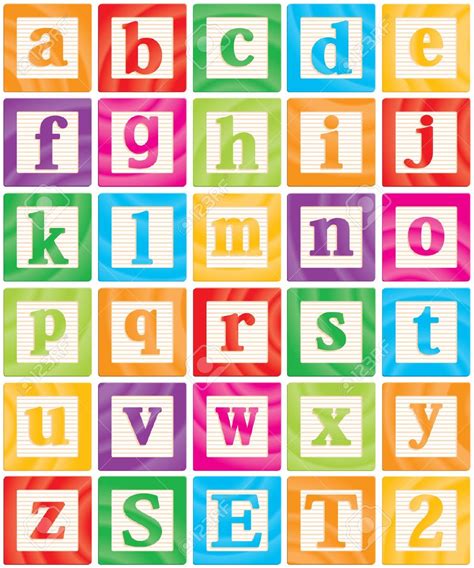 Printable Alphabet Block Letters