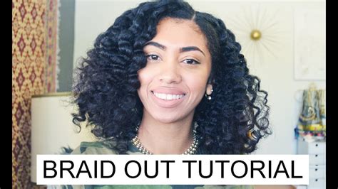 Braid Out Tutorial: Chunky Cornrow Edition - YouTube