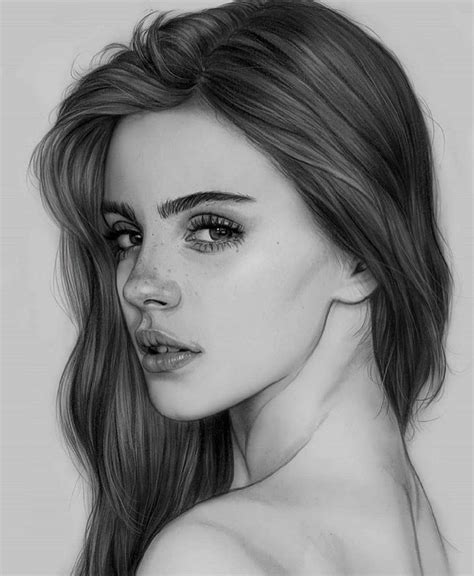 Realistic Pencil Portrait Drawing