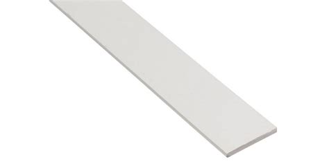 BawiTec PVC cover strip, flat strip, 30 mm, 300 cm, plastic flat ...