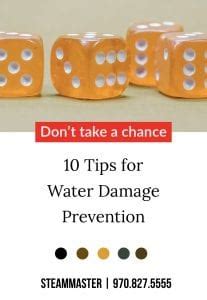 Water Damage Prevention and 10 tips | SteamMaster 970.827.5555