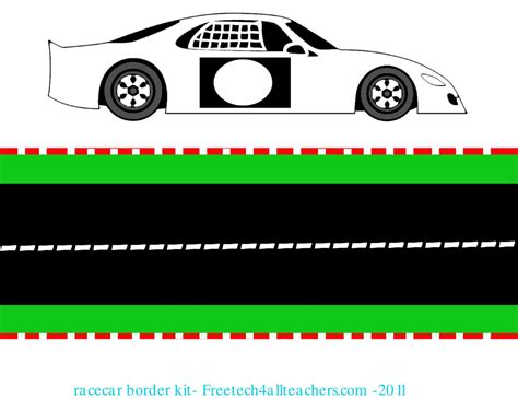 Free Printable Printable Race Track Template Web 1 Day Agothe Week 12 Nfl Schedule Is Loaded ...