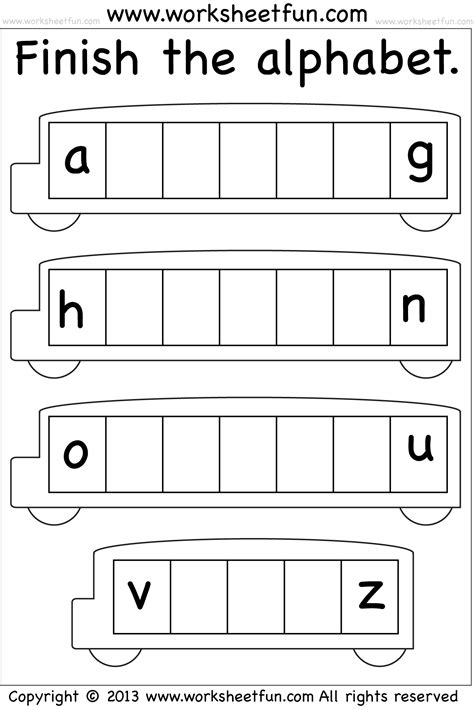 missing letters | Alphabet worksheets, Letter worksheets, Free printable worksheets