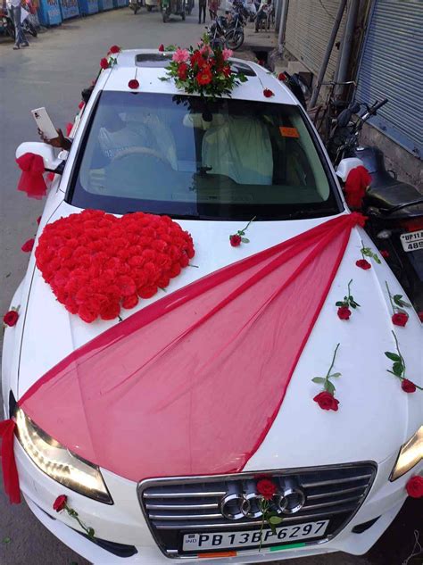 10 unique marriage car decoration ideas for wedding procession