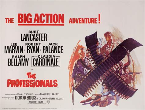 The Professionals 1966 British Quad Poster - Posteritati Movie Poster ...