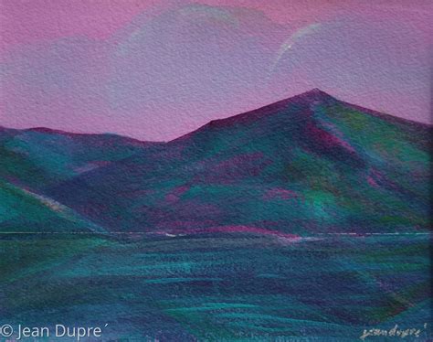 Painting : "Purple Haze" (Original art by Jean Dupre´ jeandupreart.com)