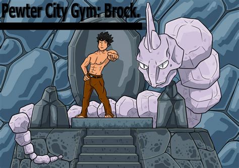 Pewter City Gym Leader: Brock by elithaguy on DeviantArt