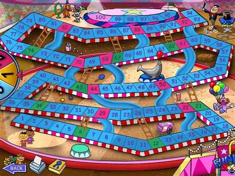 Screenshot of Chutes and Ladders (Windows, 1999) - MobyGames