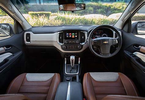 Chevrolet Trailblazer Facelift interiors