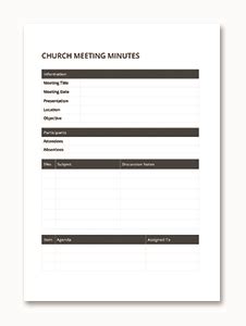 Professional Meeting Minutes Template in Microsoft Word, PDF | Template.net